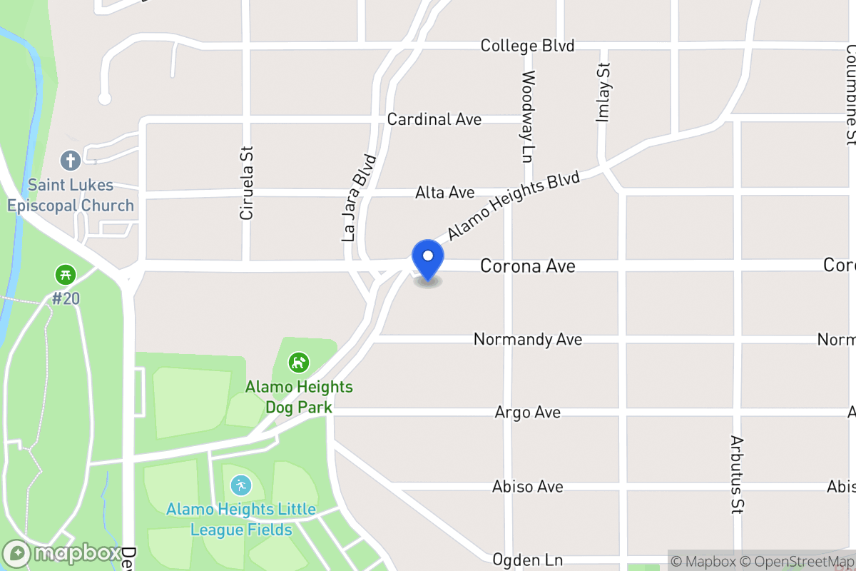 Map of 530  Corona Ave