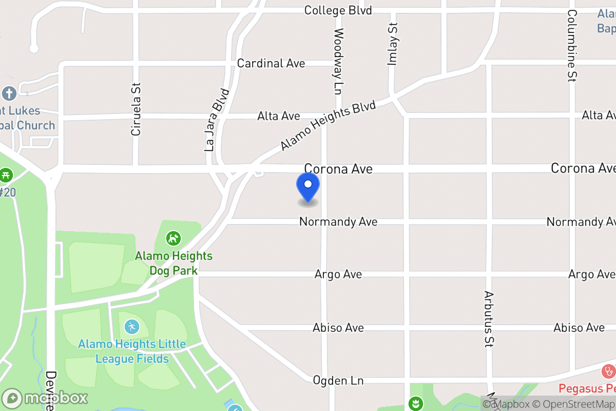 Map of 507  Normandy Ave