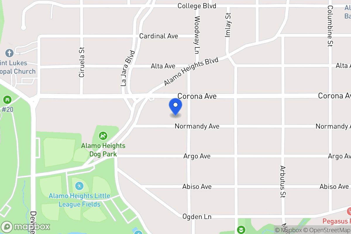 Map of 509  Normandy Ave