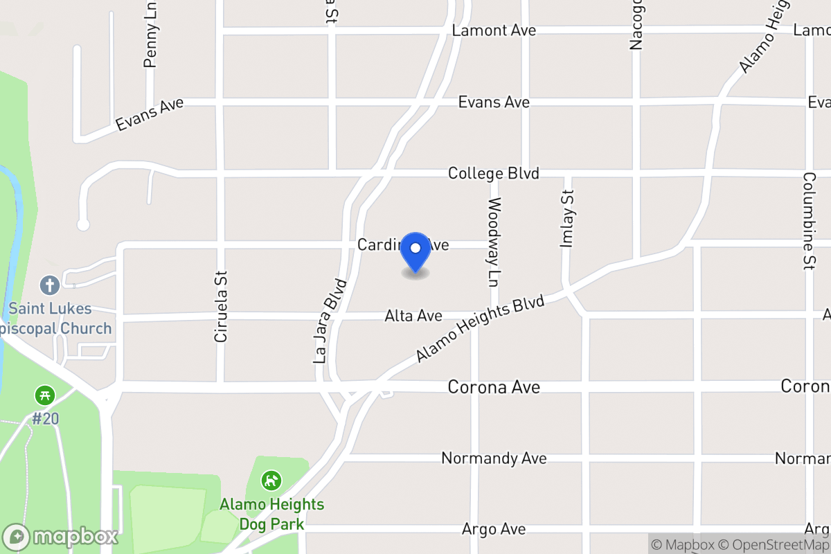 Map of 116  Cardinal Ave