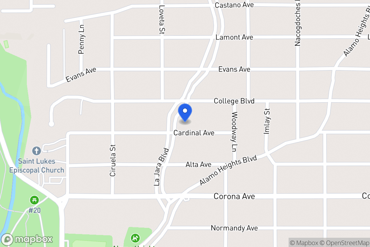 Map of 141  Cardinal Ave