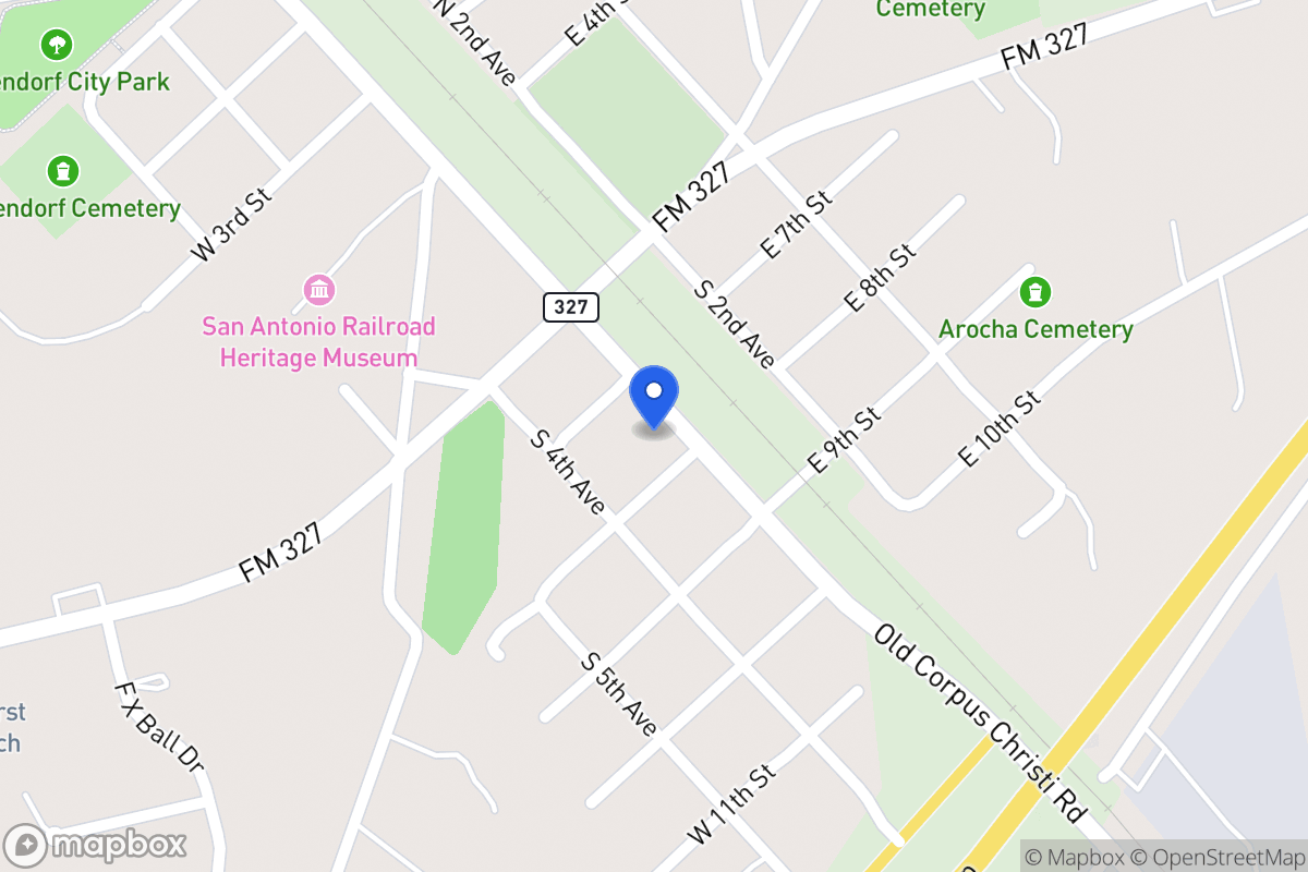 Map of 17119  Old Corpus Christi Hwy