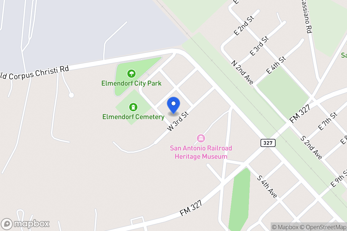 Map of 215 W 3rd St