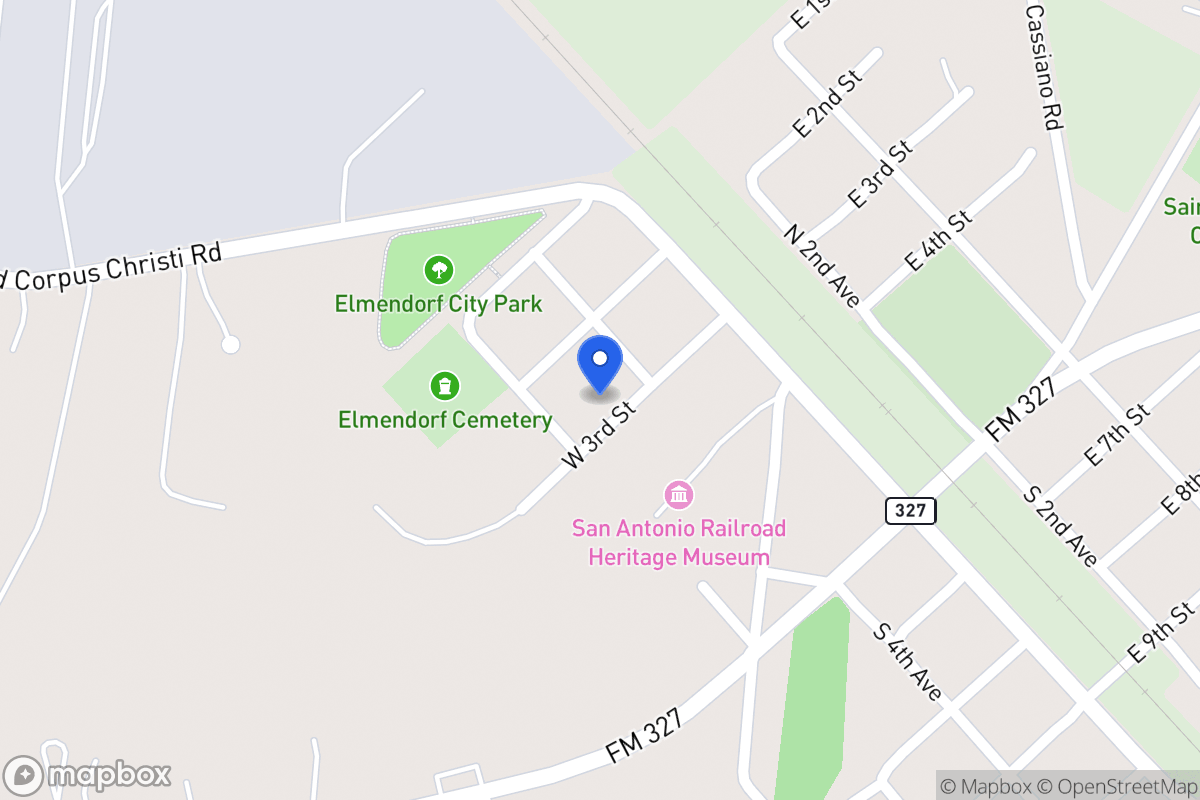 Map of 211 W 3rd St
