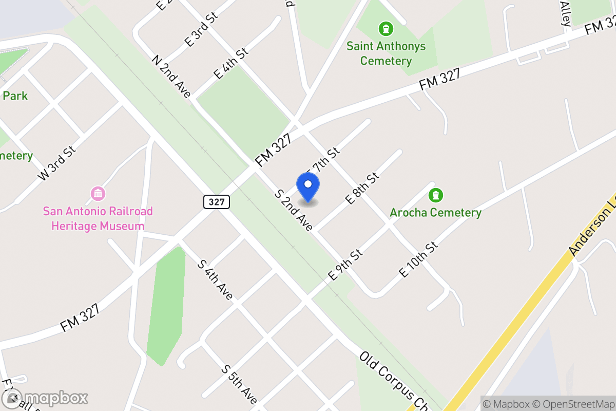 Map of 214 S 2nd St