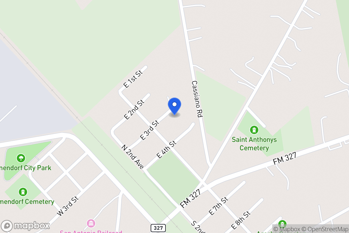 Map of 216 W 3rd St