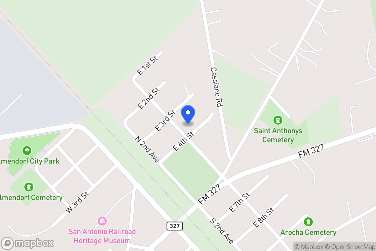 Map of 207 S 4th St