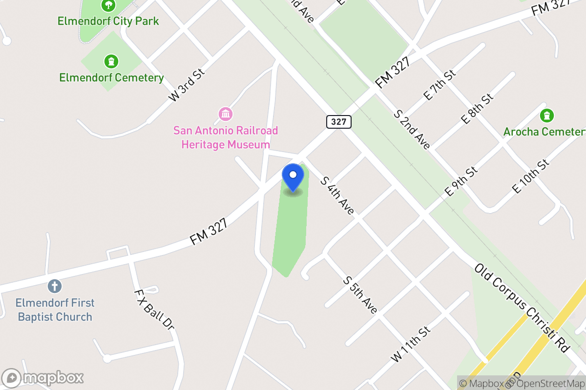 Map of County Rd