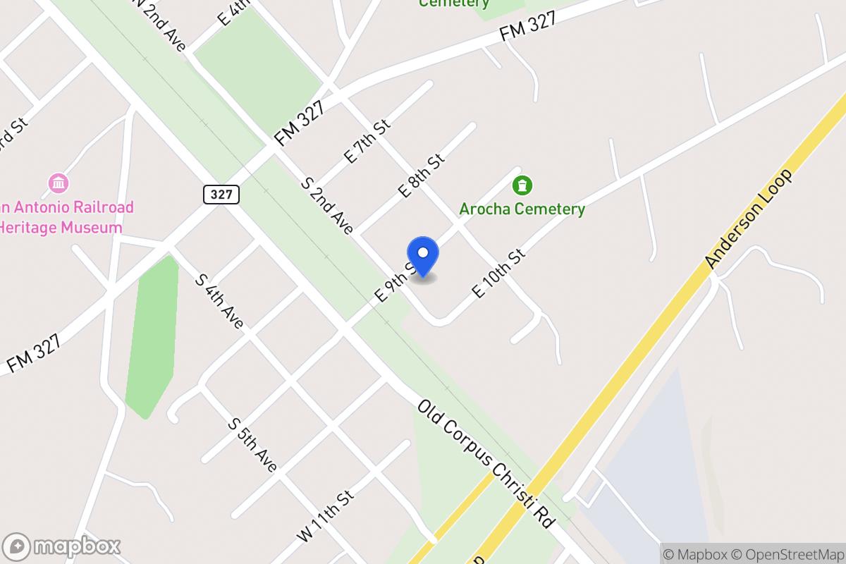 Map of 408 S 2nd Ave