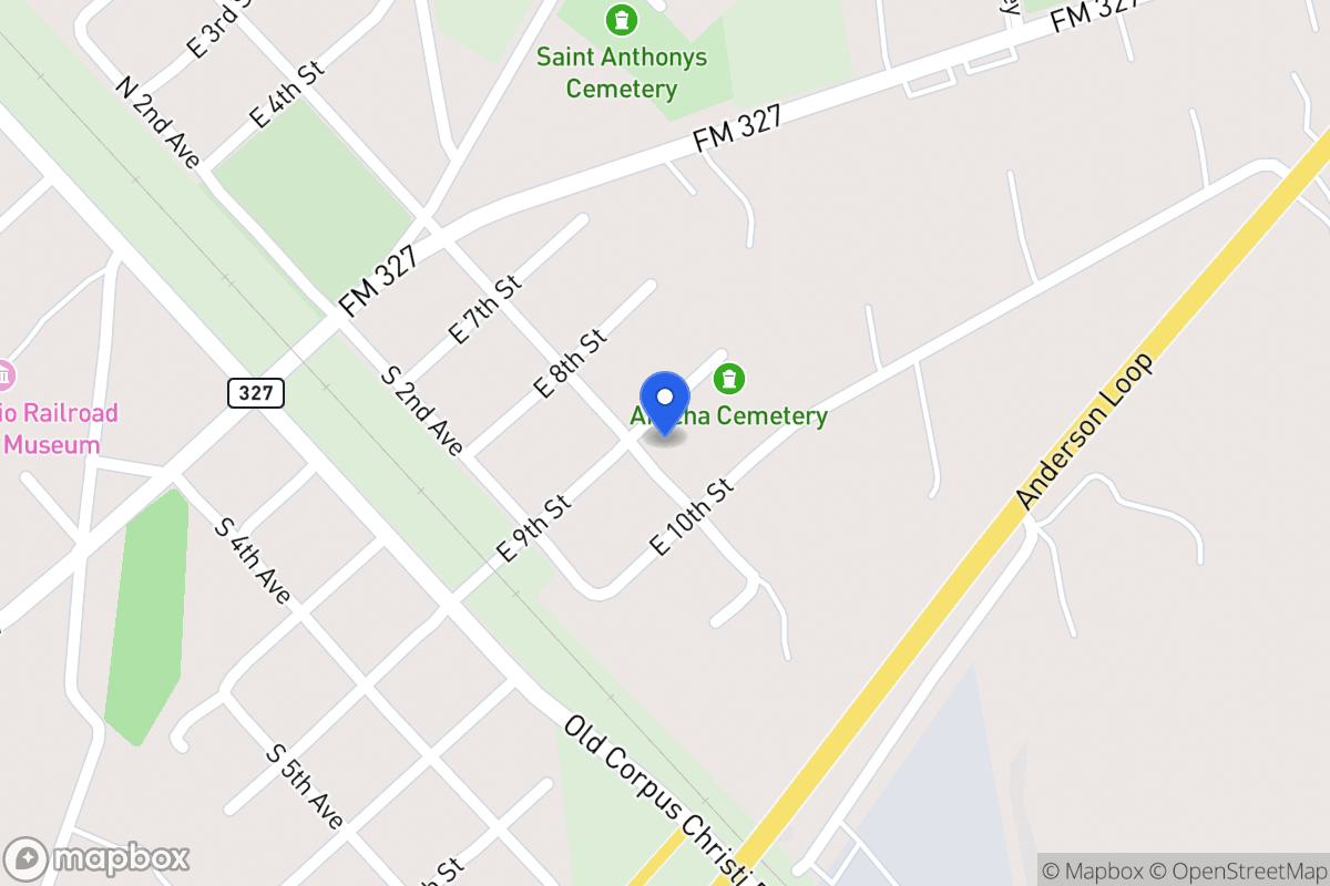 Map of 406 W 1st St