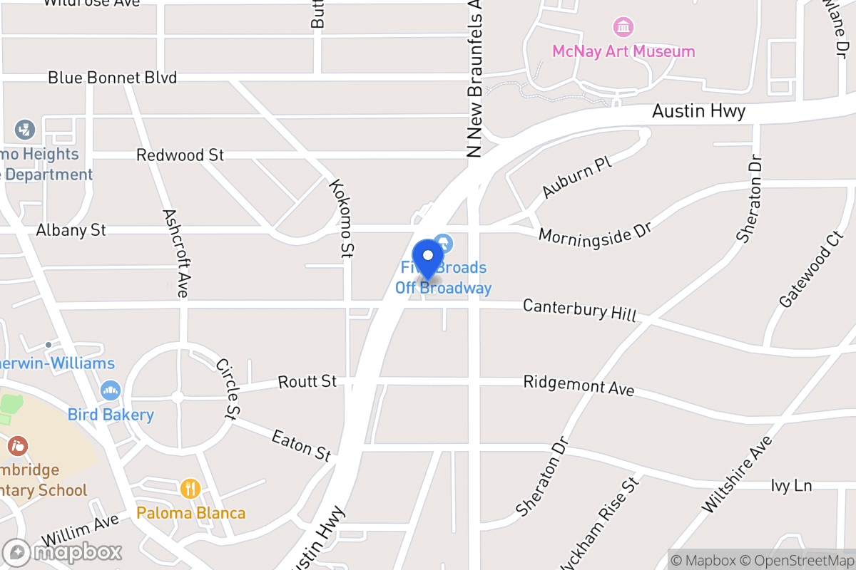 Map of 506  Austin Hwy