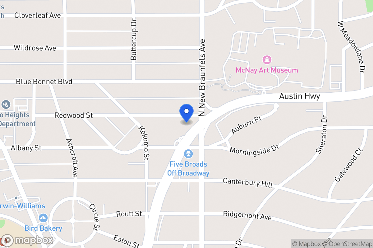 Map of 344  Redwood St