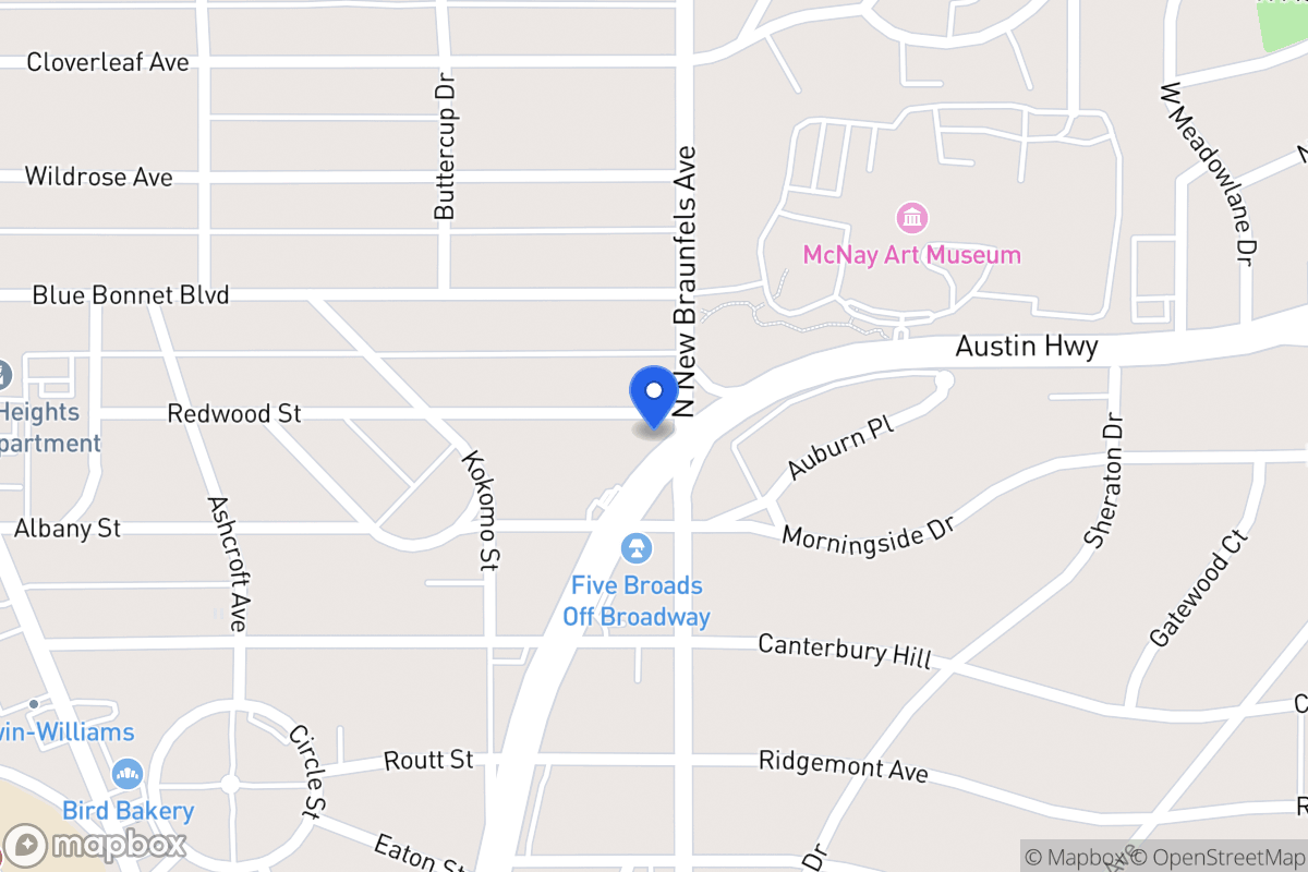Map of 348  Redwood St