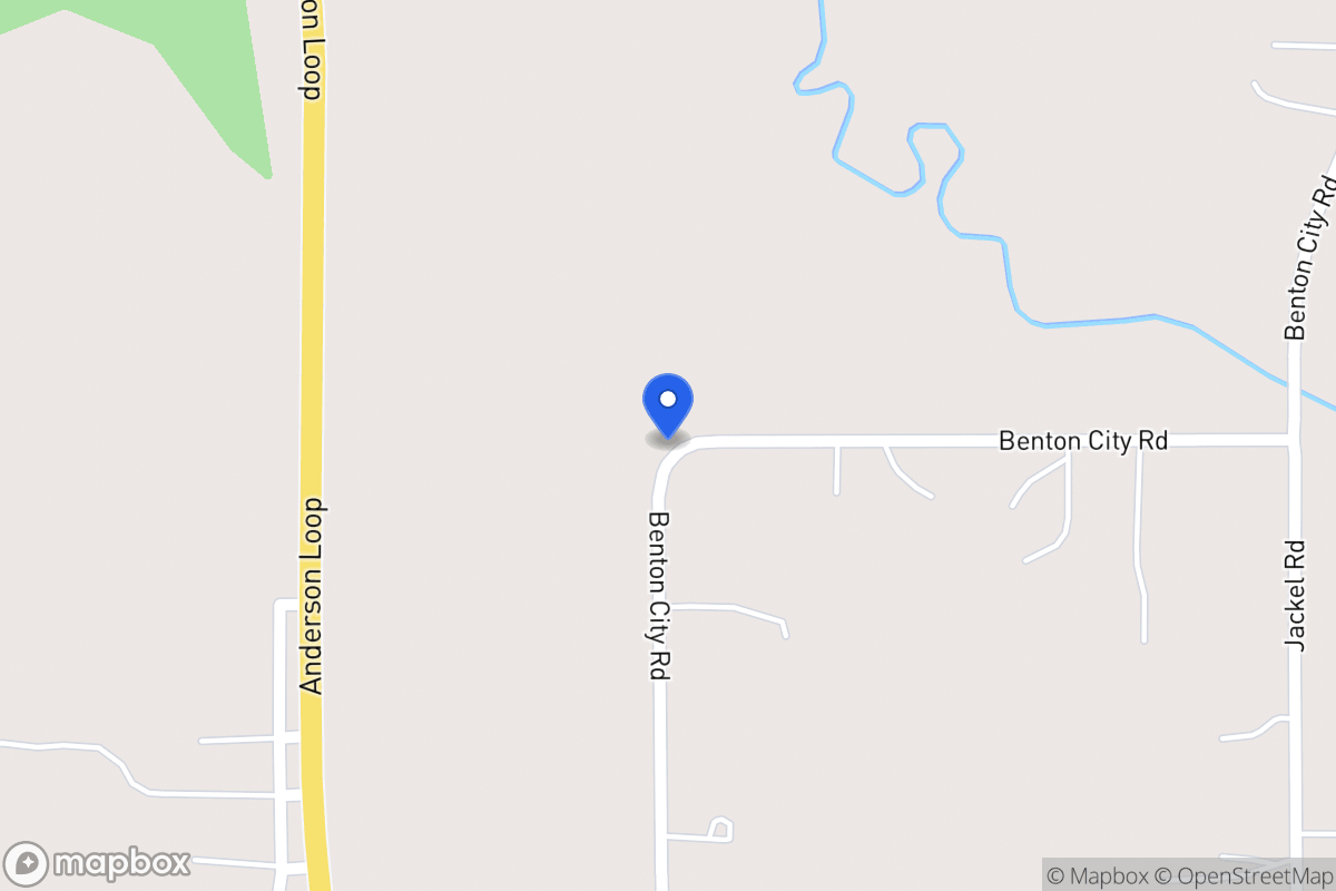 Map of 16722  Benton City Rd