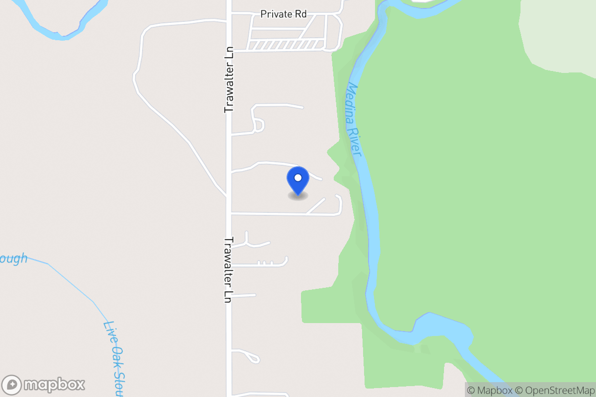 Map of 12950  Trawalter Ln