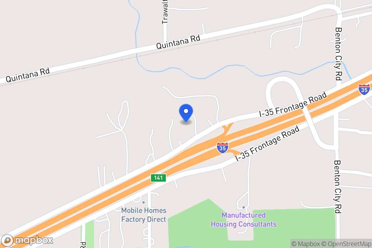 Map of 13905  Interstate 35 S