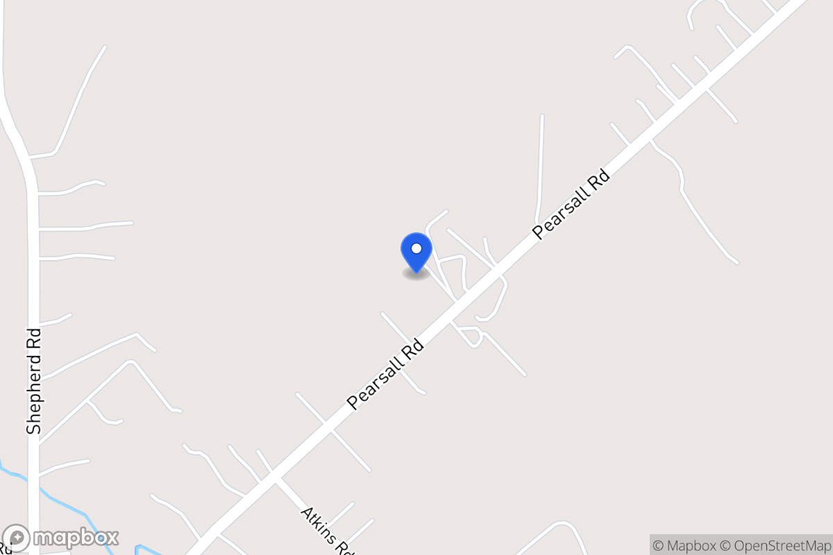 Map of Pearsall Rd