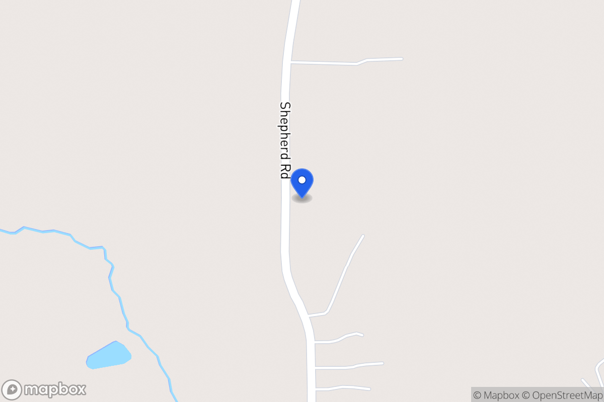 Map of 13382  Shepherd Rd