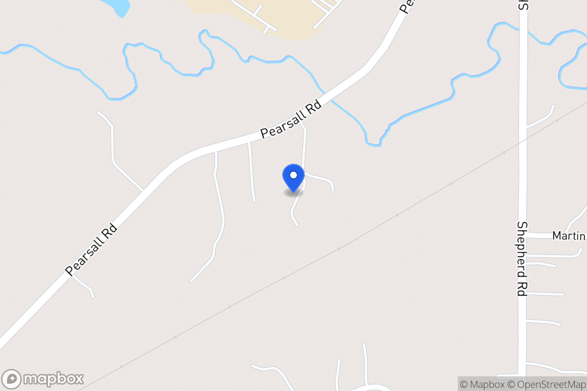 Map of 11760  Pearsall Rd