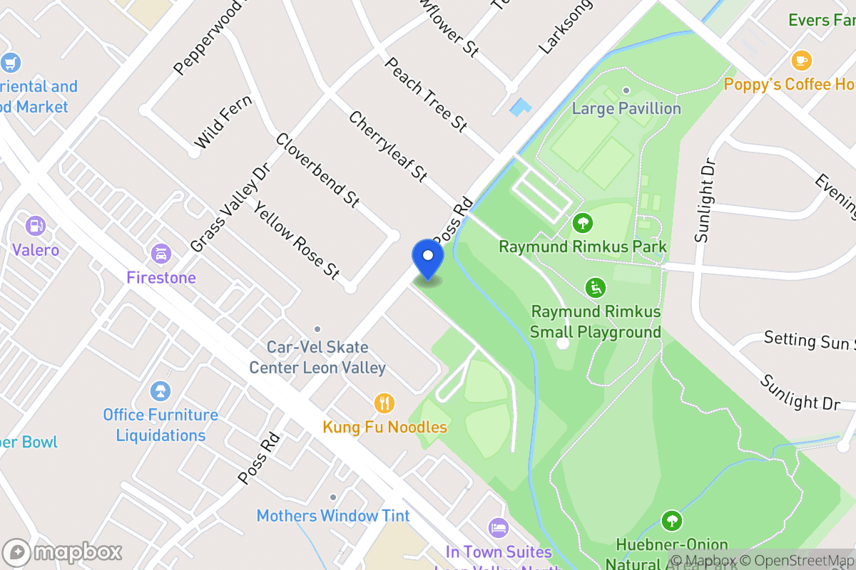 Map of 6876  Poss Rd