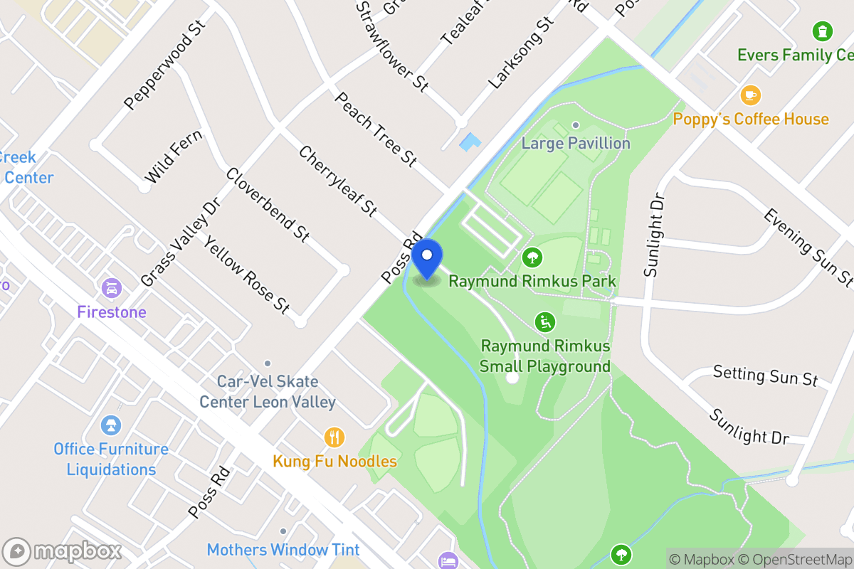 Map of 6916  Poss Rd
