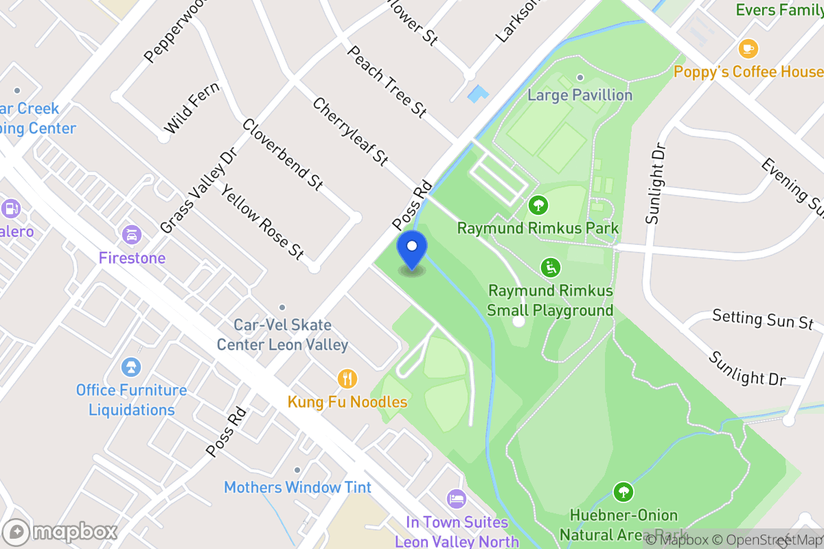 Map of 6886  Poss Rd