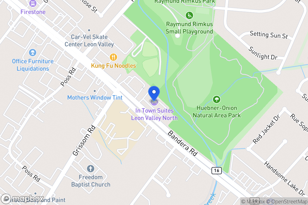 Map of 6625  Bandera Rd