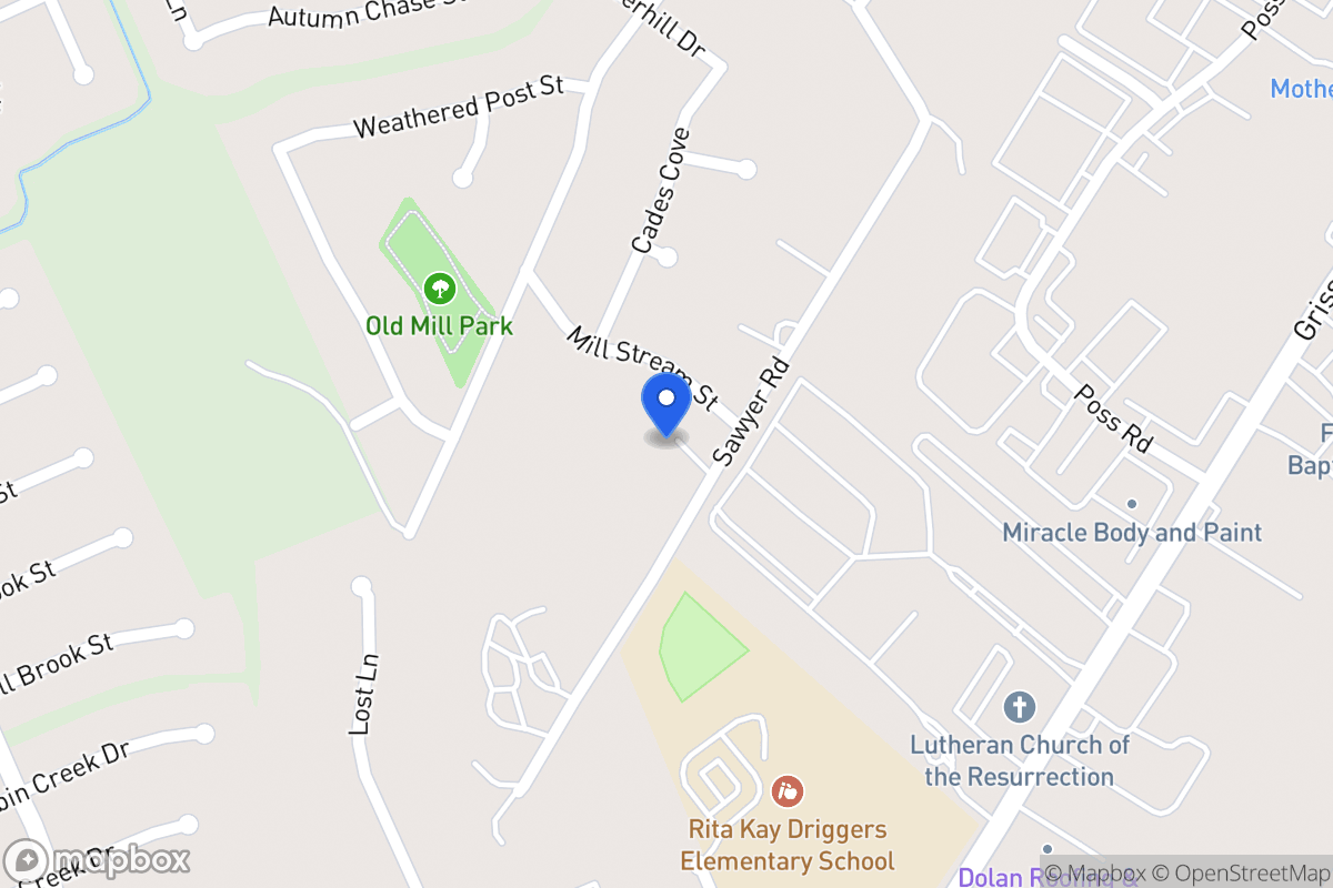 Map of 6317  Sawyer Rd