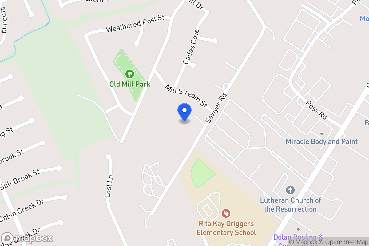 Map of 6313  Sawyer Rd