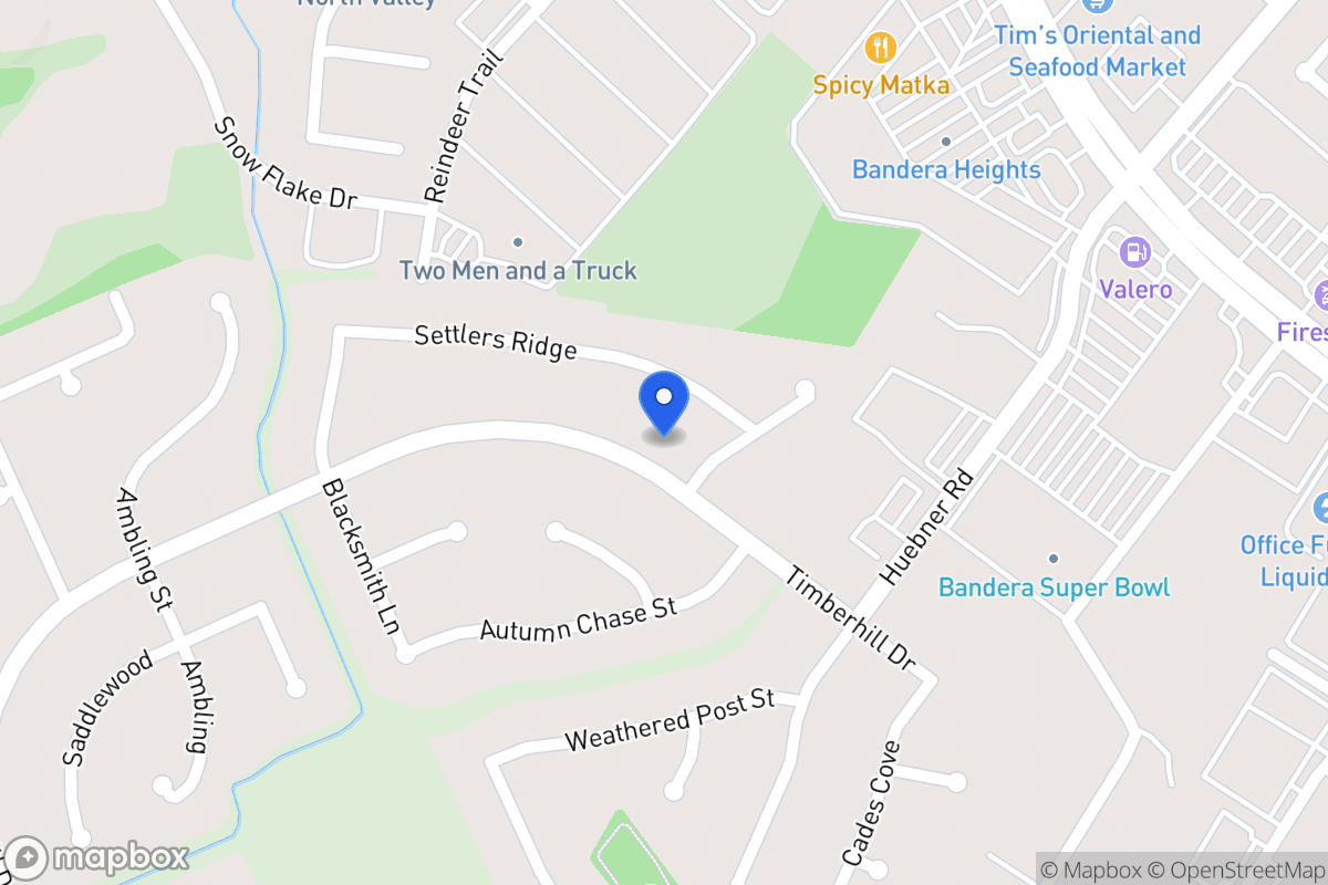 Map of 6751  Timberhill