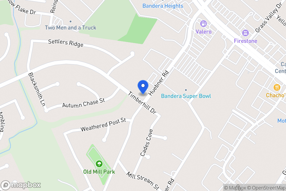 Map of 6819  Timberhill