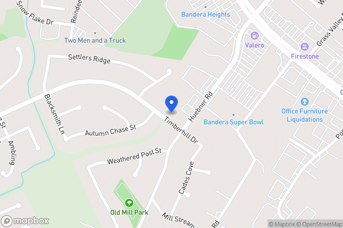 Map of 6811  Timberhill