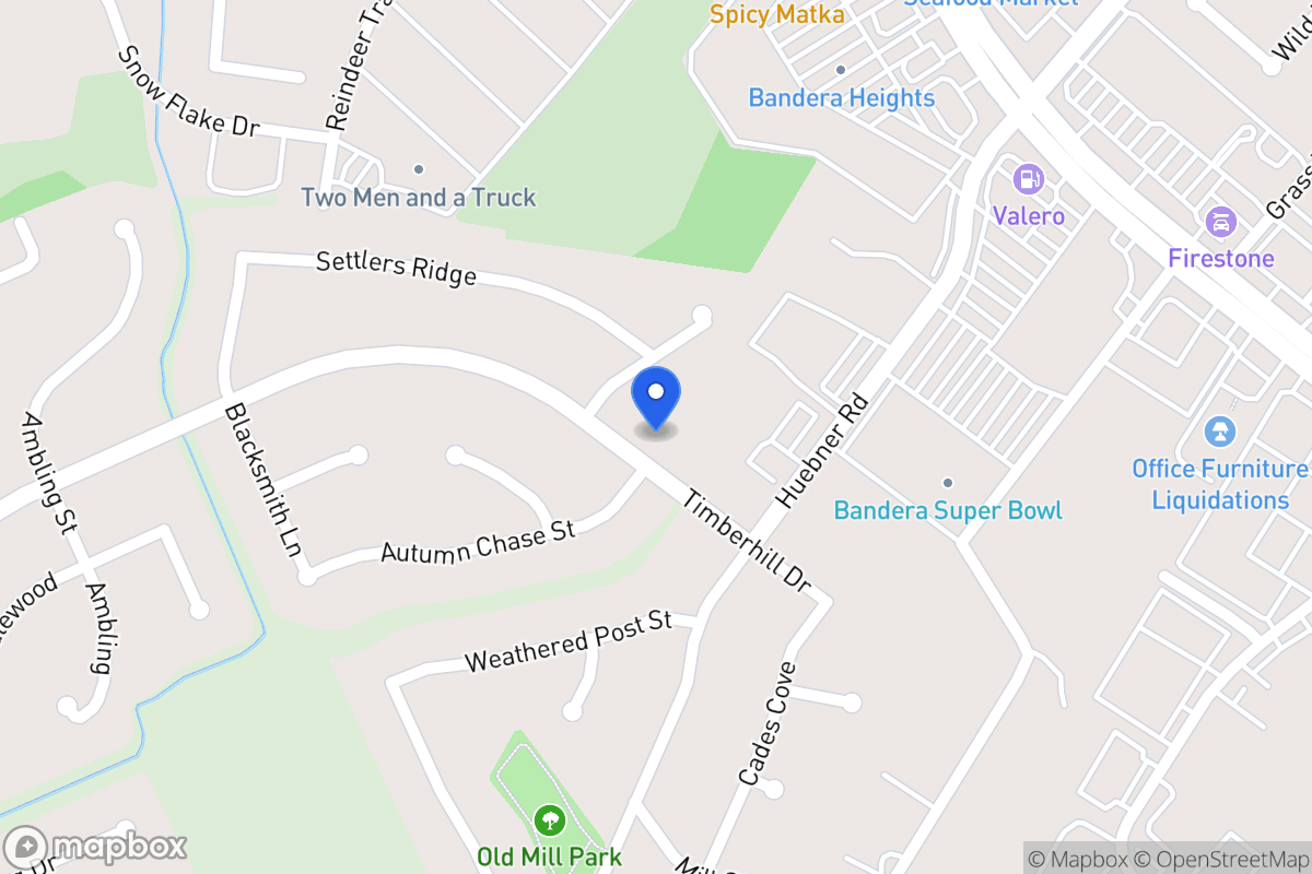 Map of 6771  Timberhill