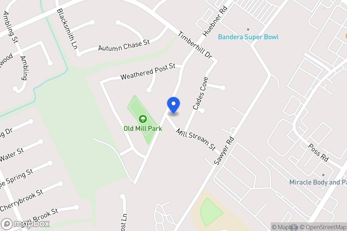 Map of 6602  Huebner Rd