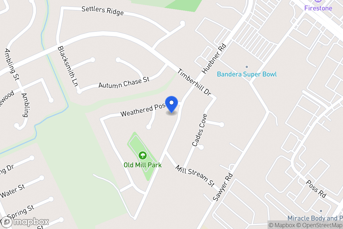 Map of 6627  Huebner Rd