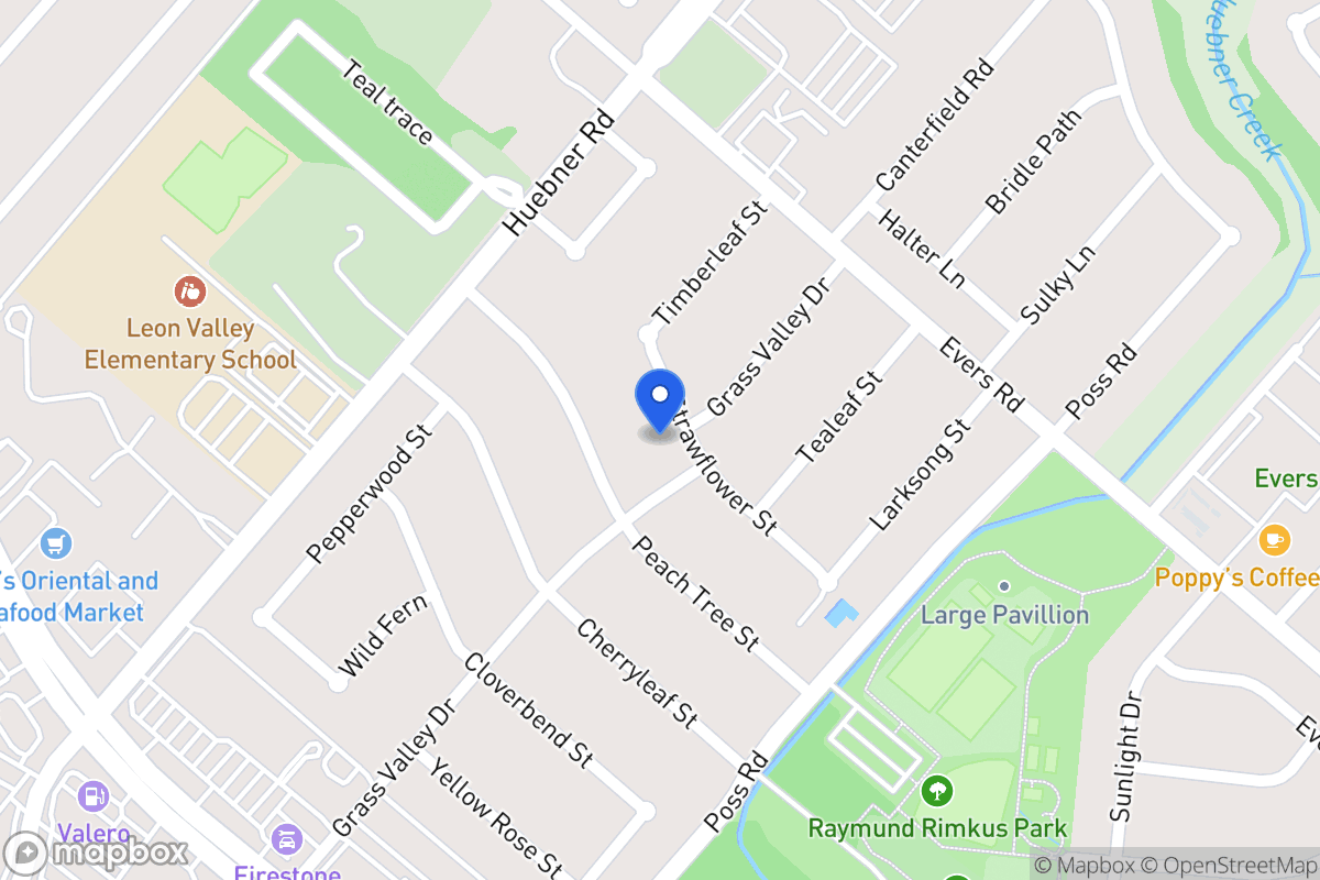Map of 6706  Straw Flower St