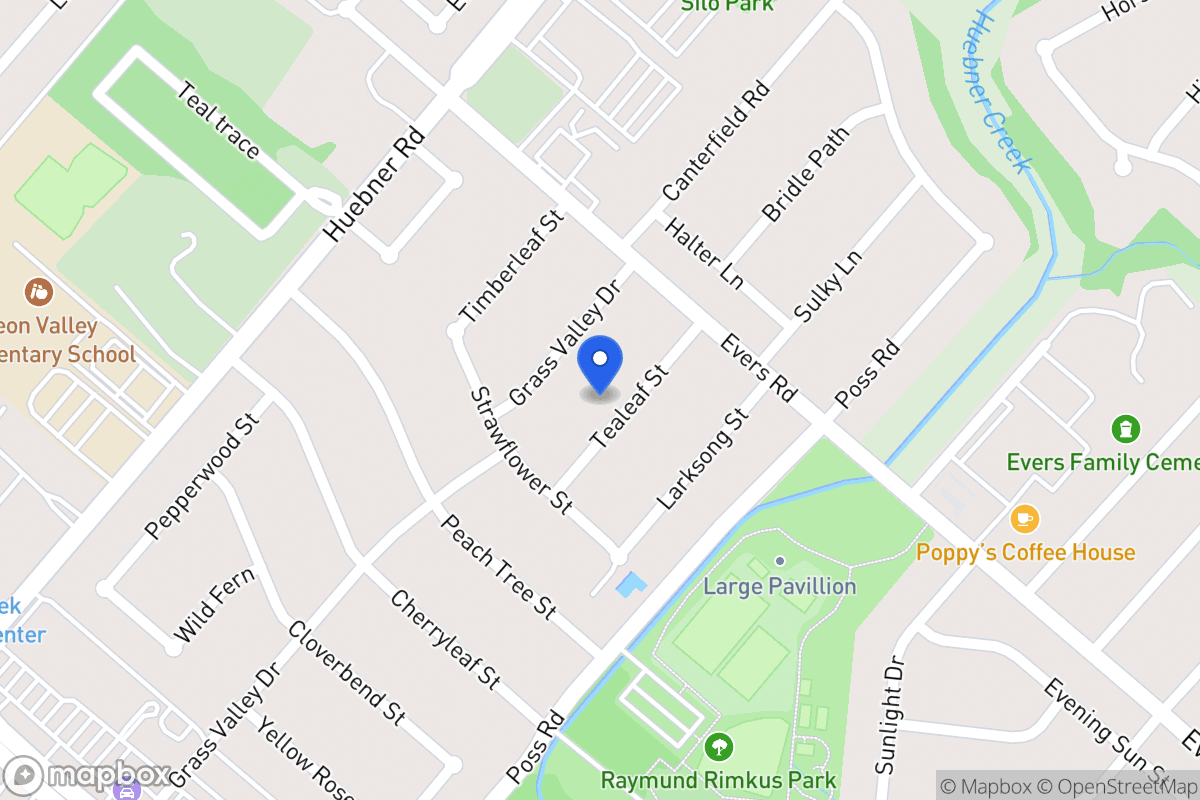 Map of 7119  Tealeaf St