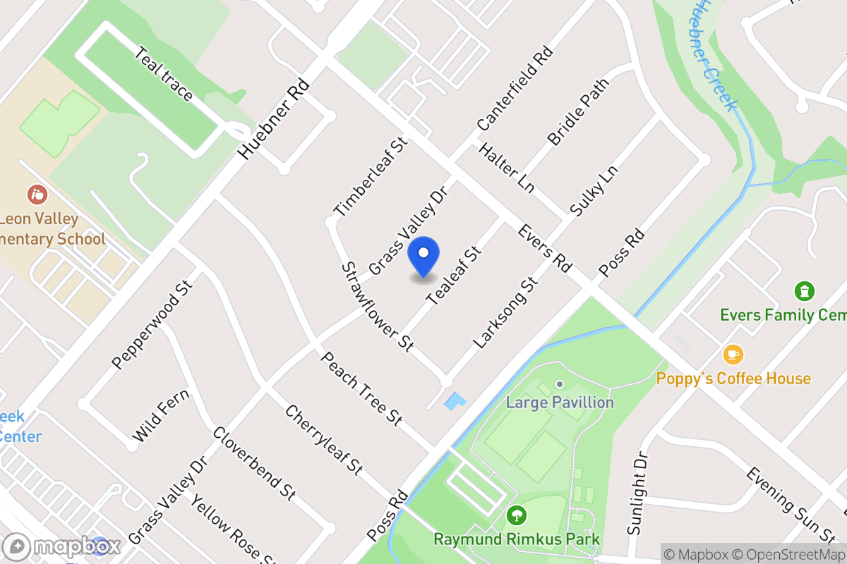 Map of 7115  Tealeaf St