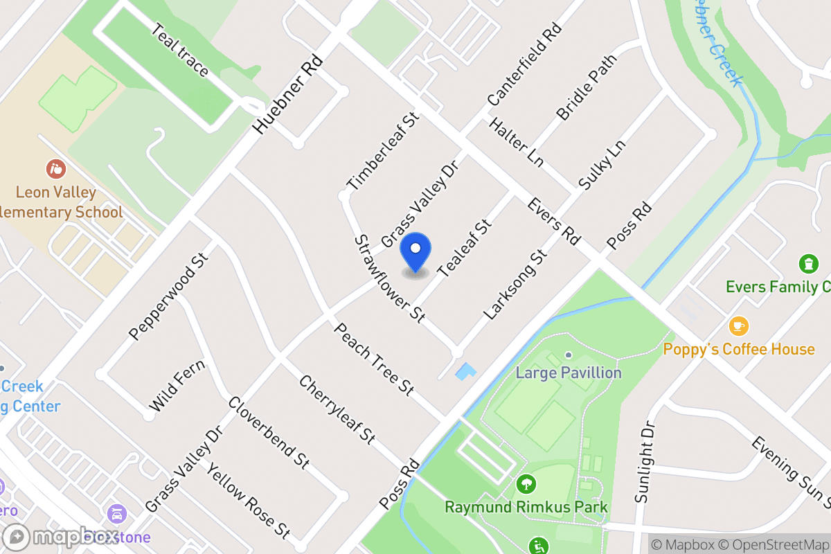 Map of 7107  Tealeaf St