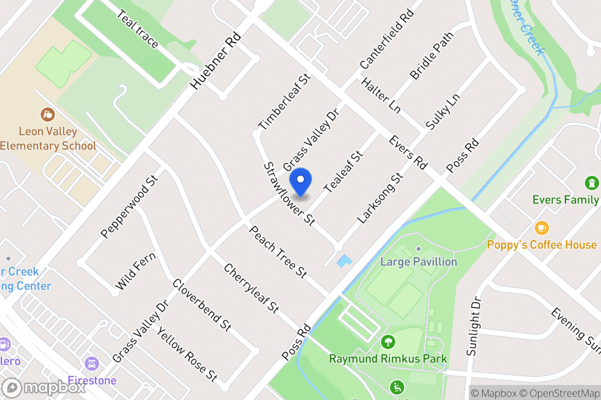 Map of 7103  Tealeaf St