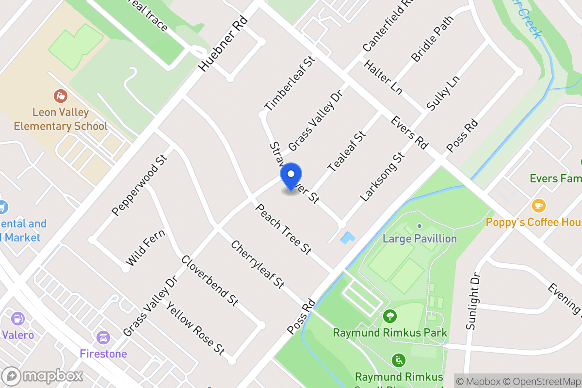 Map of 6626  Straw Flower St