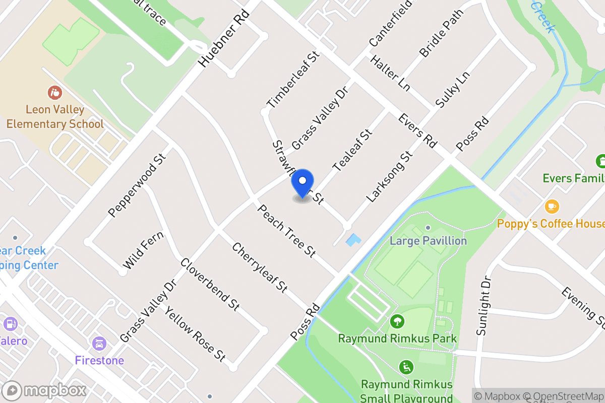 Map of 6622  Straw Flower St