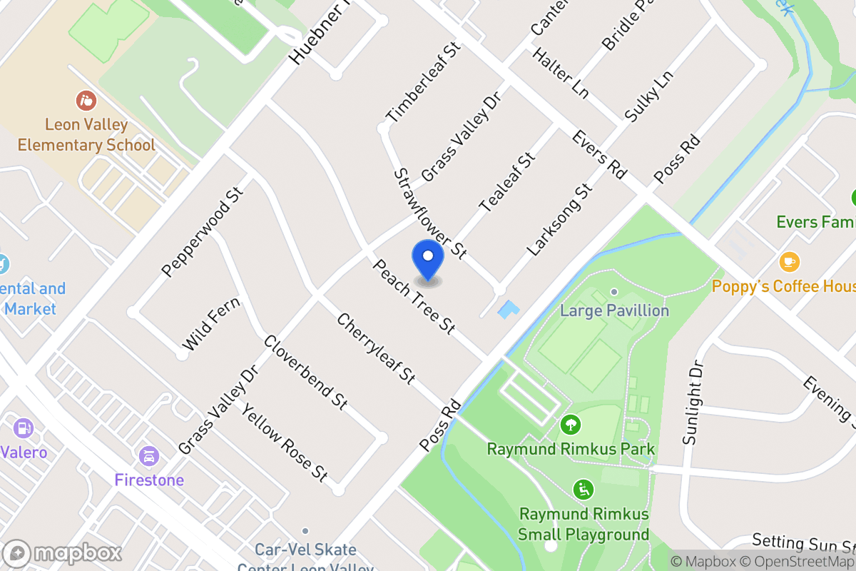 Map of 6623  Peach Tree St
