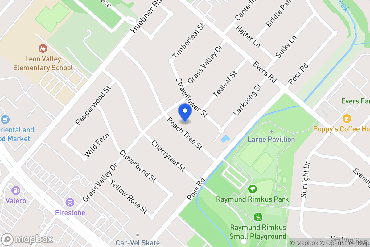 Map of 6627  Peach Tree St
