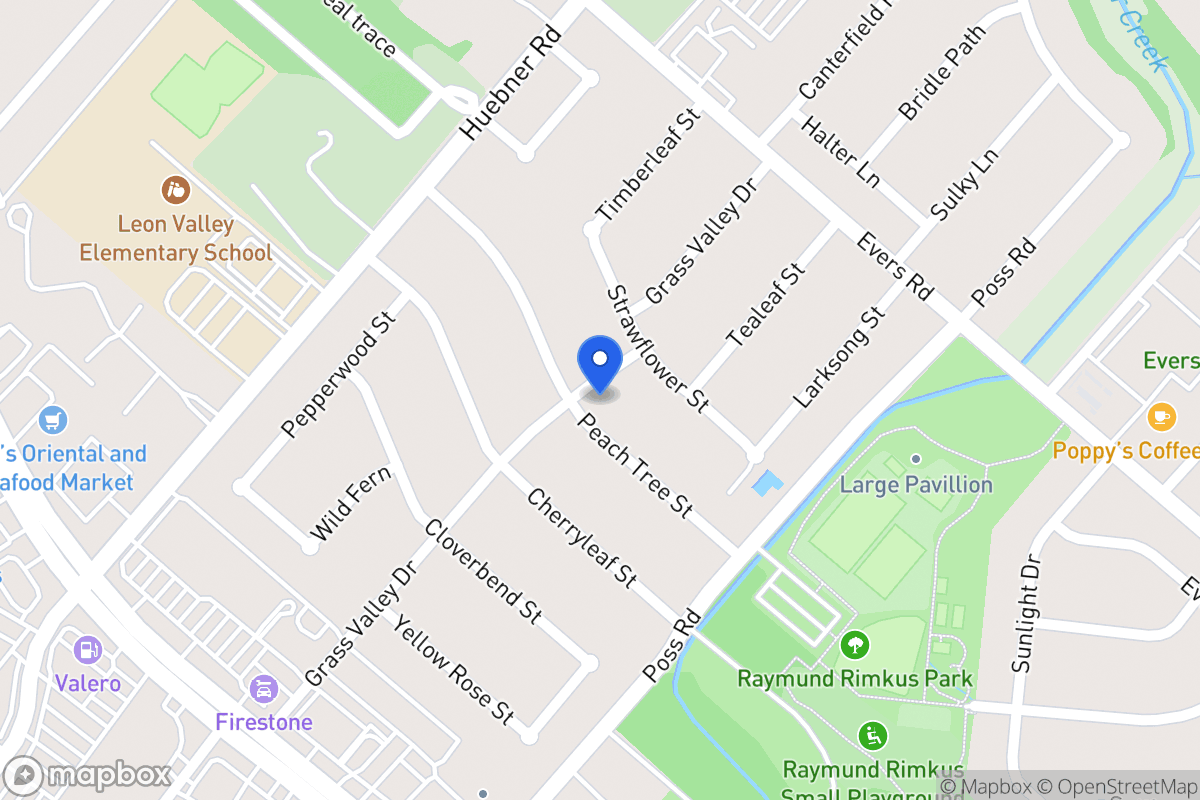 Map of 6635  Peach Tree St