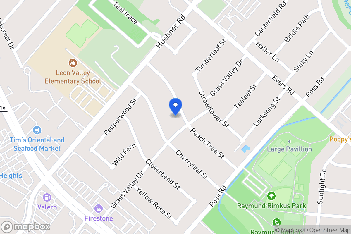 Map of 6706  Peach Tree St