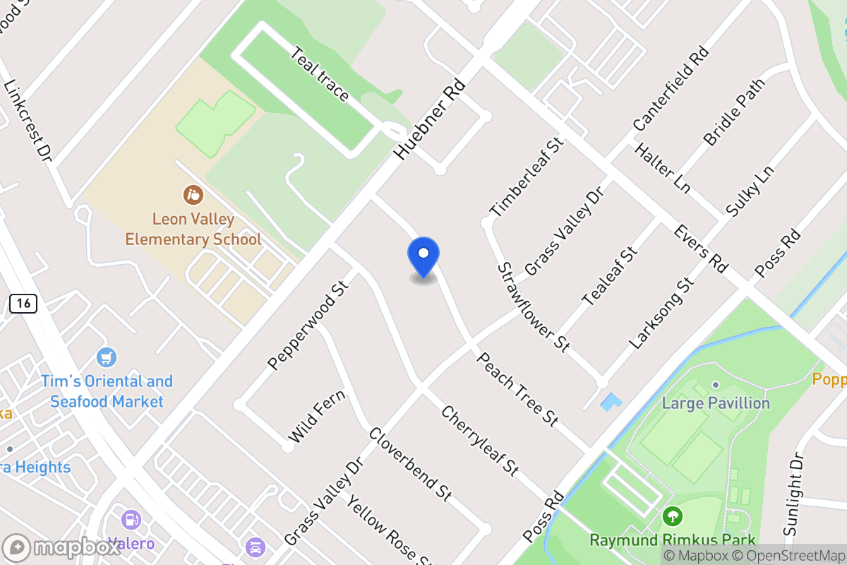 Map of 6718  Peach Tree St
