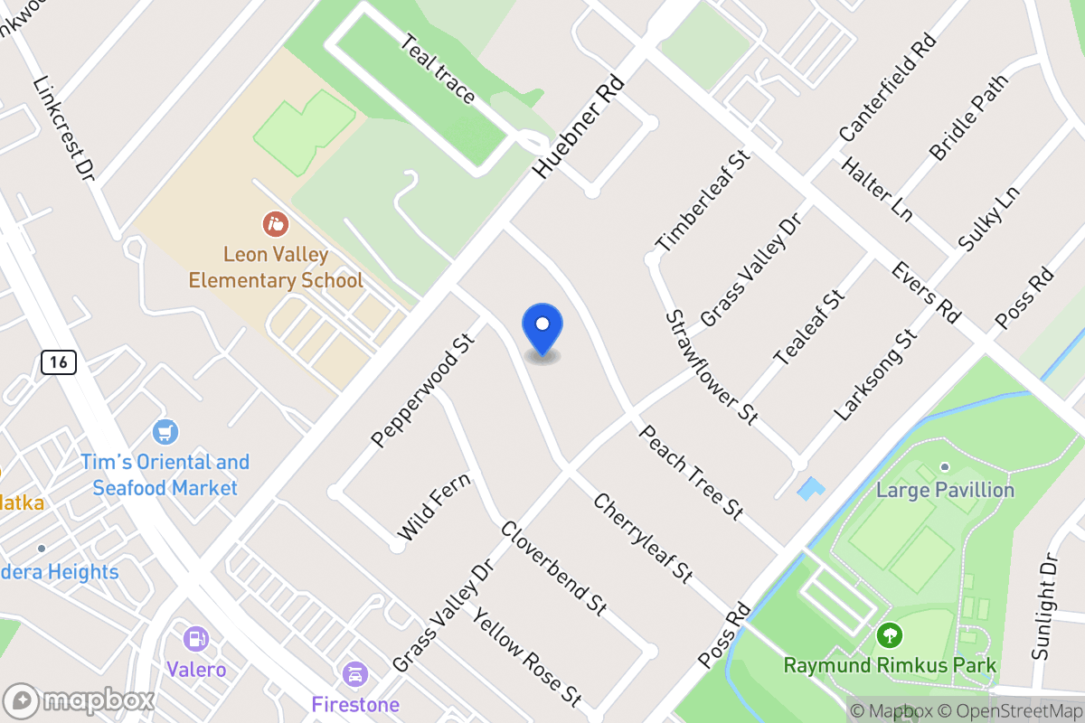 Map of 6719  Cherryleaf St