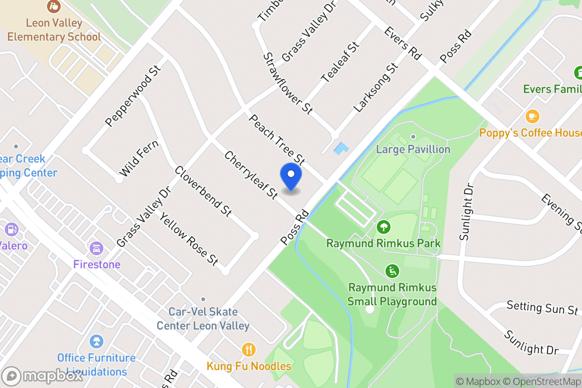 Map of 6609  Cherryleaf St