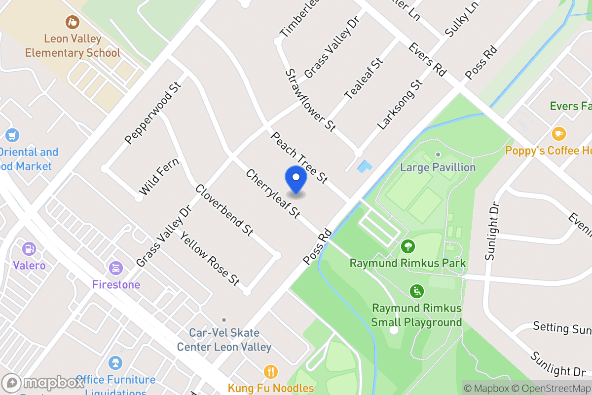 Map of 6615  Cherryleaf St